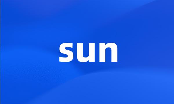 sun