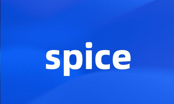 spice