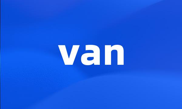 van