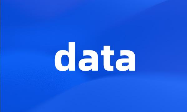 data