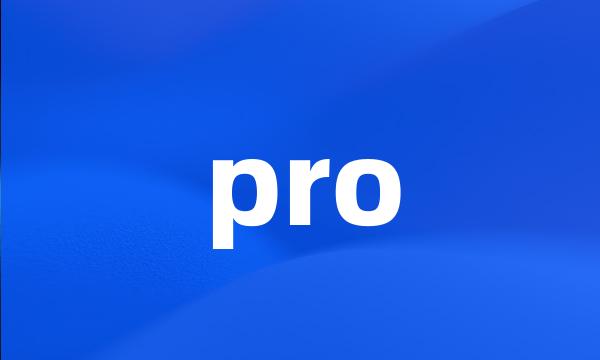 pro