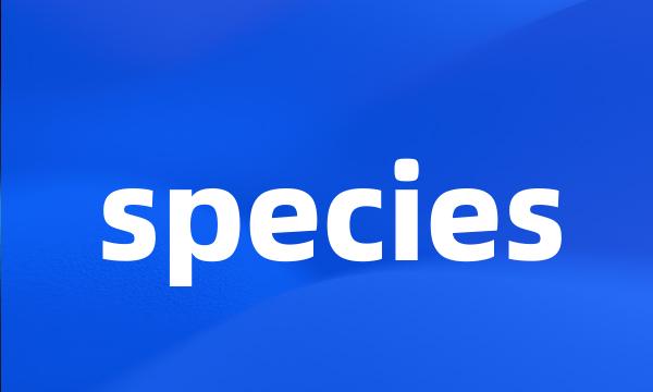 species