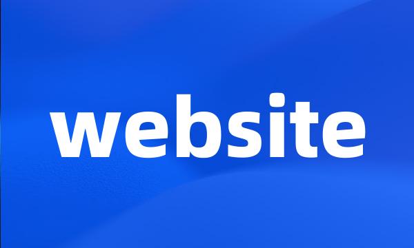 website