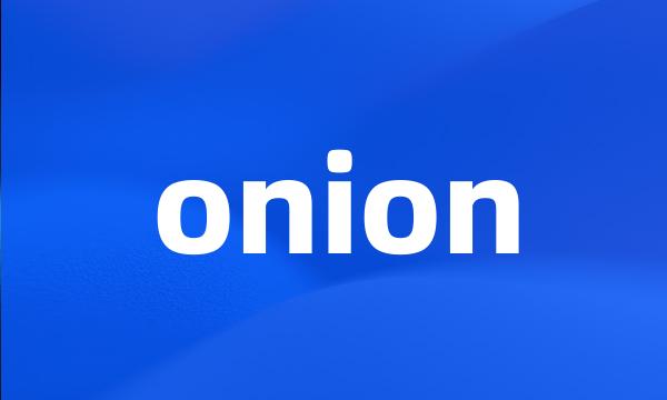 onion