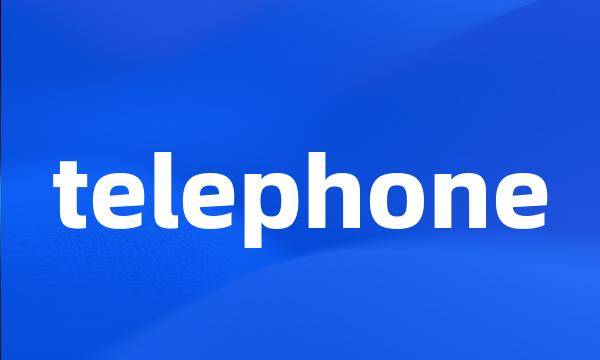 telephone