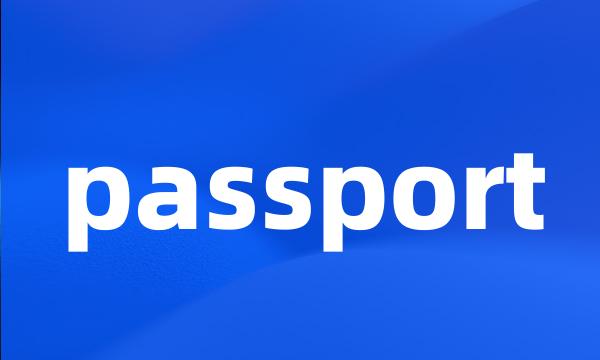 passport