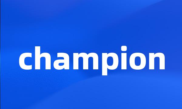 champion