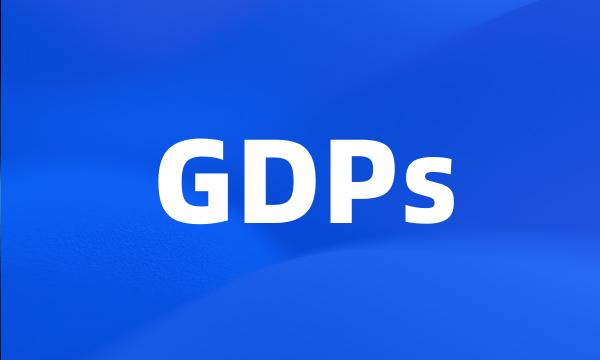 GDPs