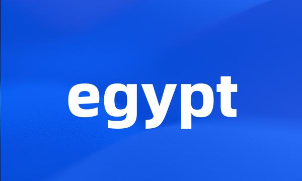 egypt