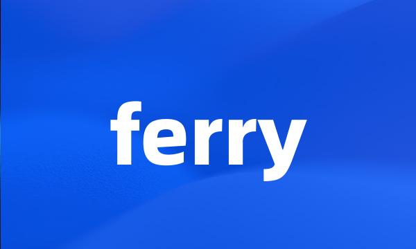 ferry