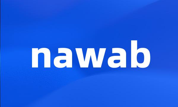 nawab