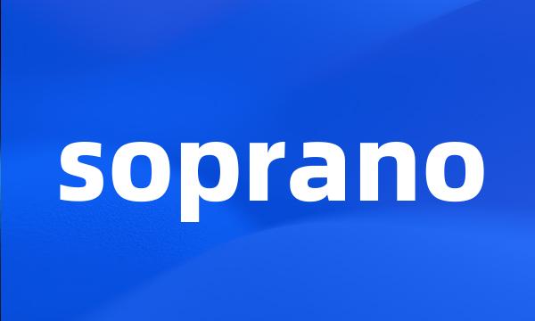 soprano