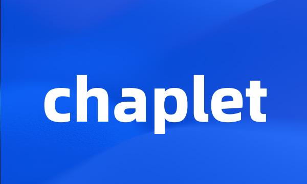 chaplet