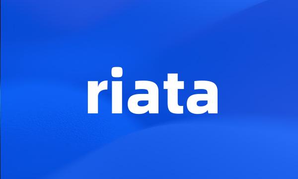 riata