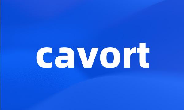 cavort