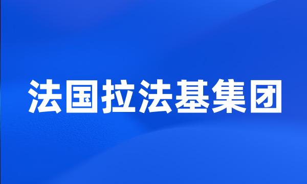 法国拉法基集团