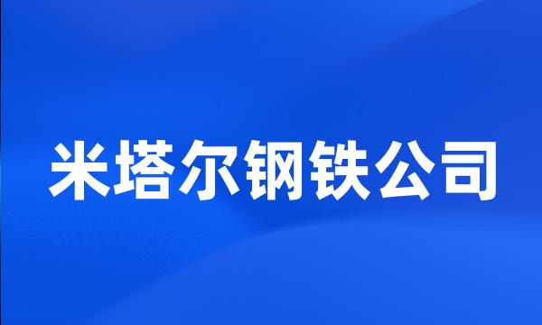 米塔尔钢铁公司