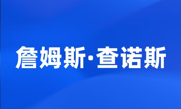 詹姆斯·查诺斯