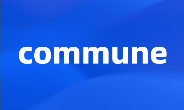 commune