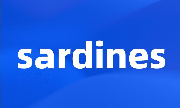 sardines