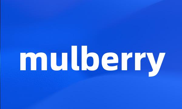 mulberry