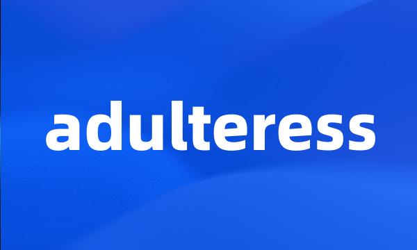 adulteress