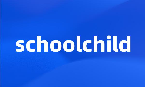 schoolchild