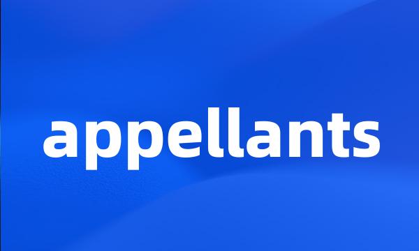 appellants