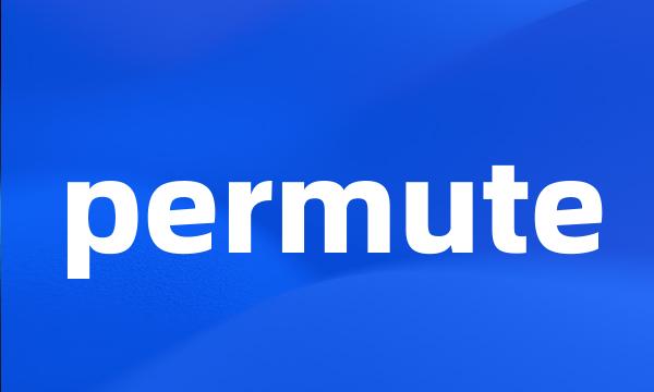 permute