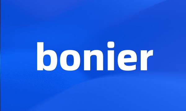 bonier