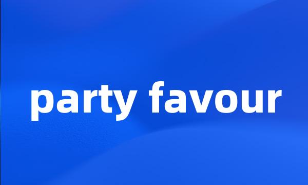 party favour