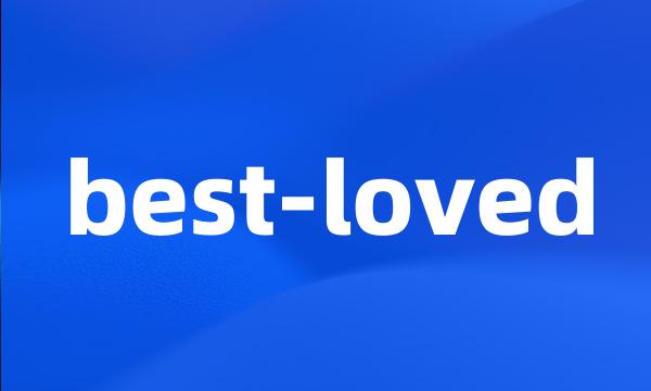 best-loved