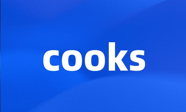 cooks