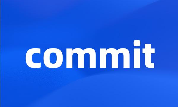 commit