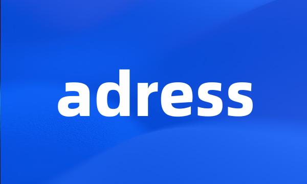 adress