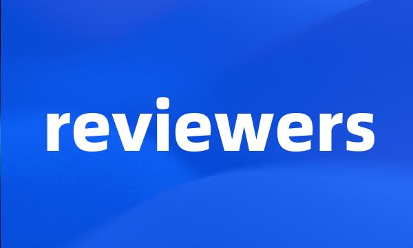 reviewers