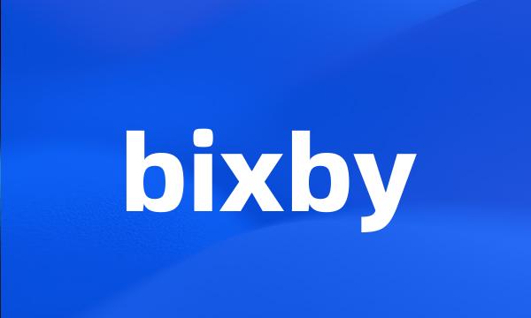 bixby