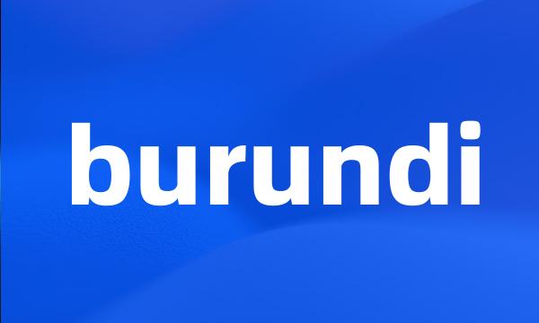 burundi