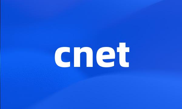 cnet