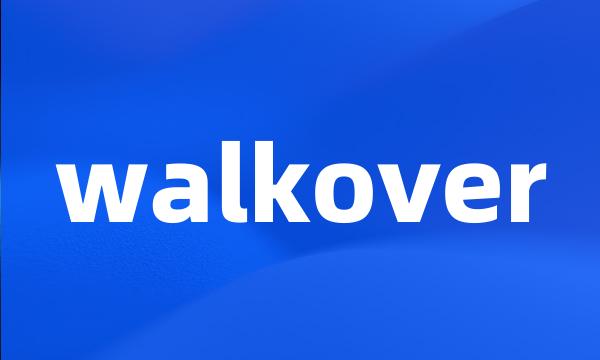 walkover