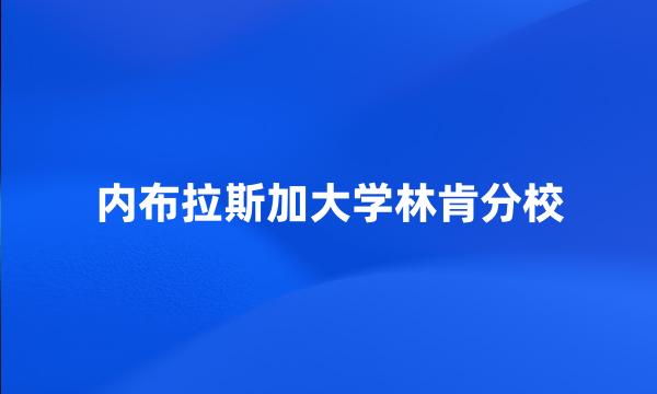 内布拉斯加大学林肯分校