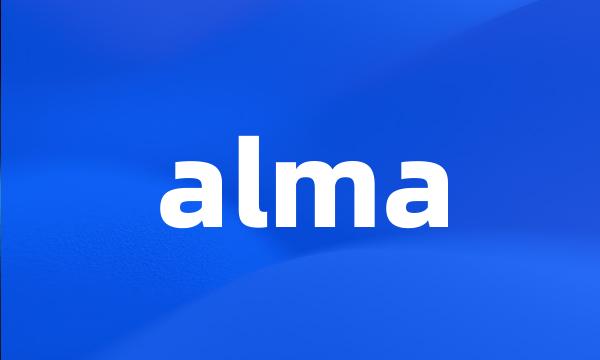 alma