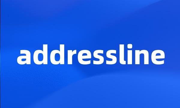 addressline