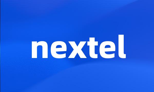 nextel