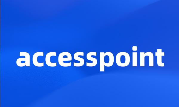 accesspoint