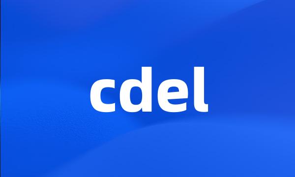 cdel