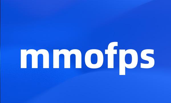 mmofps