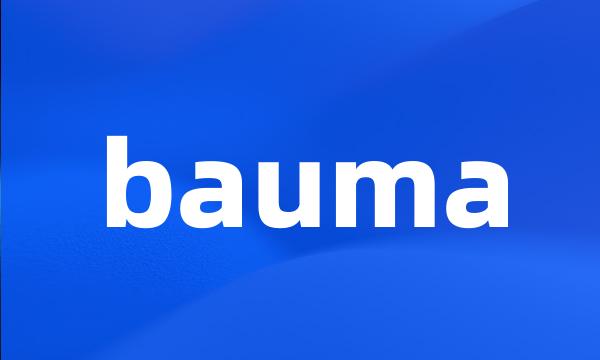 bauma