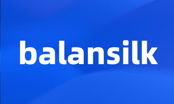 balansilk