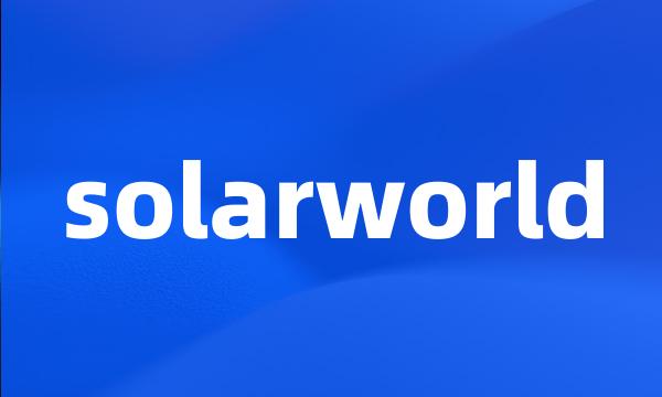 solarworld